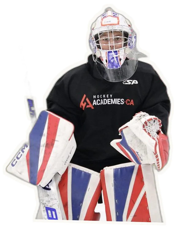 Gardien de but en chandail Hockey-Académie